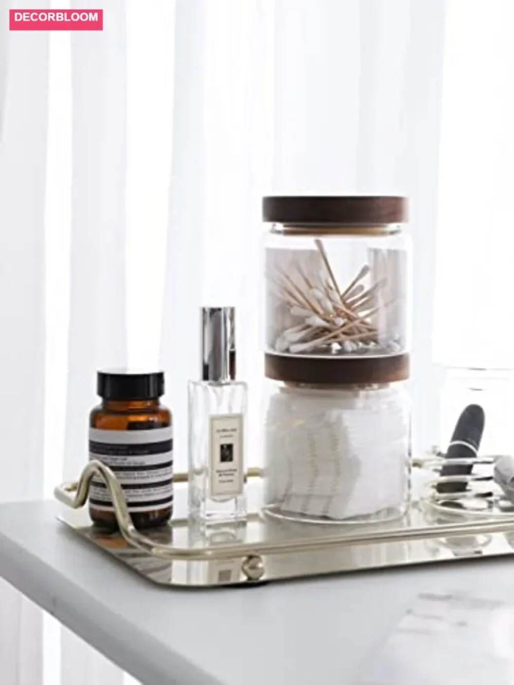 6-Pack 17oz Airtight Glass Food Storage Jars with Bamboo Lids